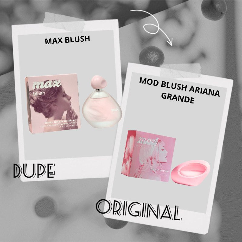 MAX BLUSH LOVALI EDP 100ML (M) (AROMA SIMILAR ARIANA GRANDE MOD BLUSH)