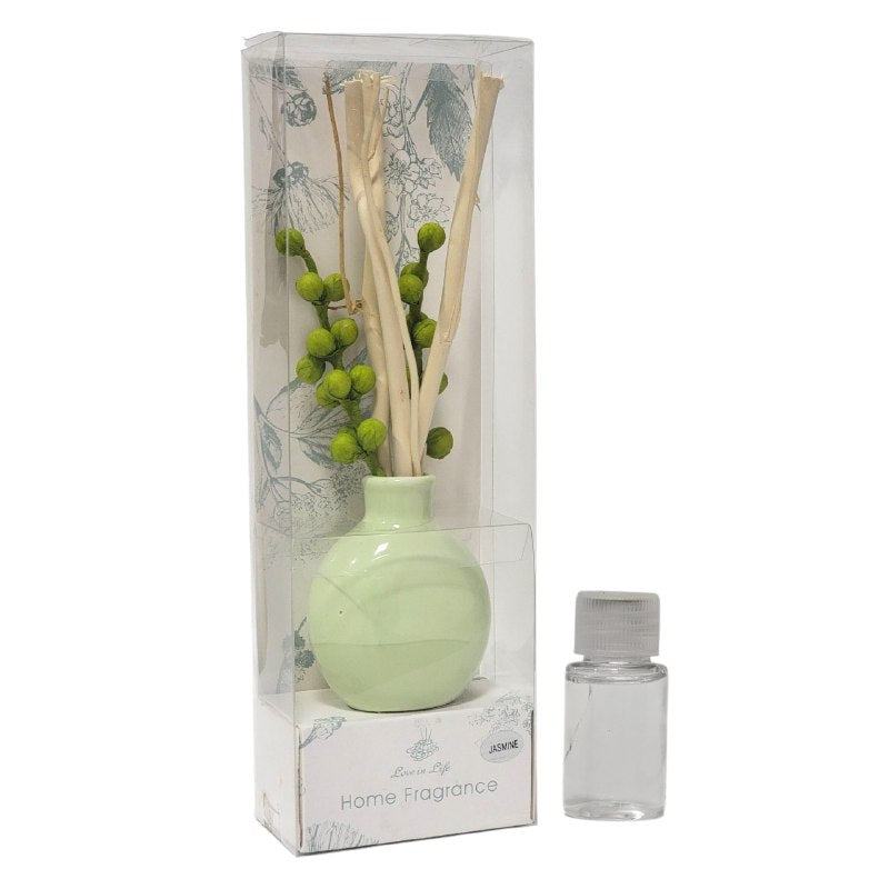 AMBIENTADOR AROMATIZANTE DIFUSOR DE VARILLAS PARA EL HOGAR DE AROMA CONTINUO SIN HUMO NI GOTEO, 5 AROMAS REED DIFFUSER