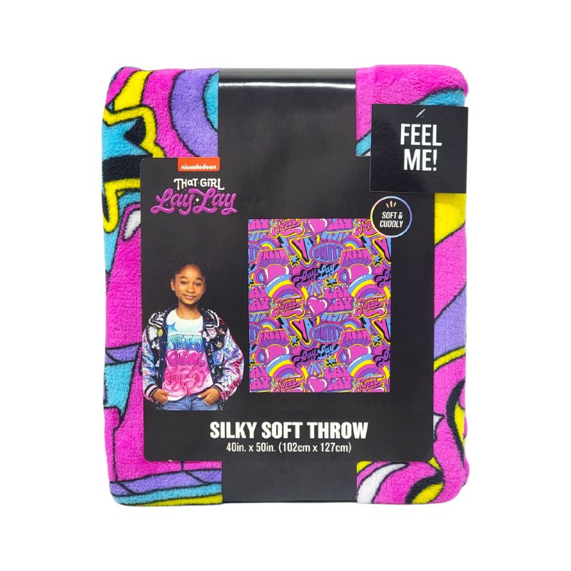 COBIJA MANTA SUAVE Y SEDOSA ORIGINAL DE NICKELODEON 102X127CM
