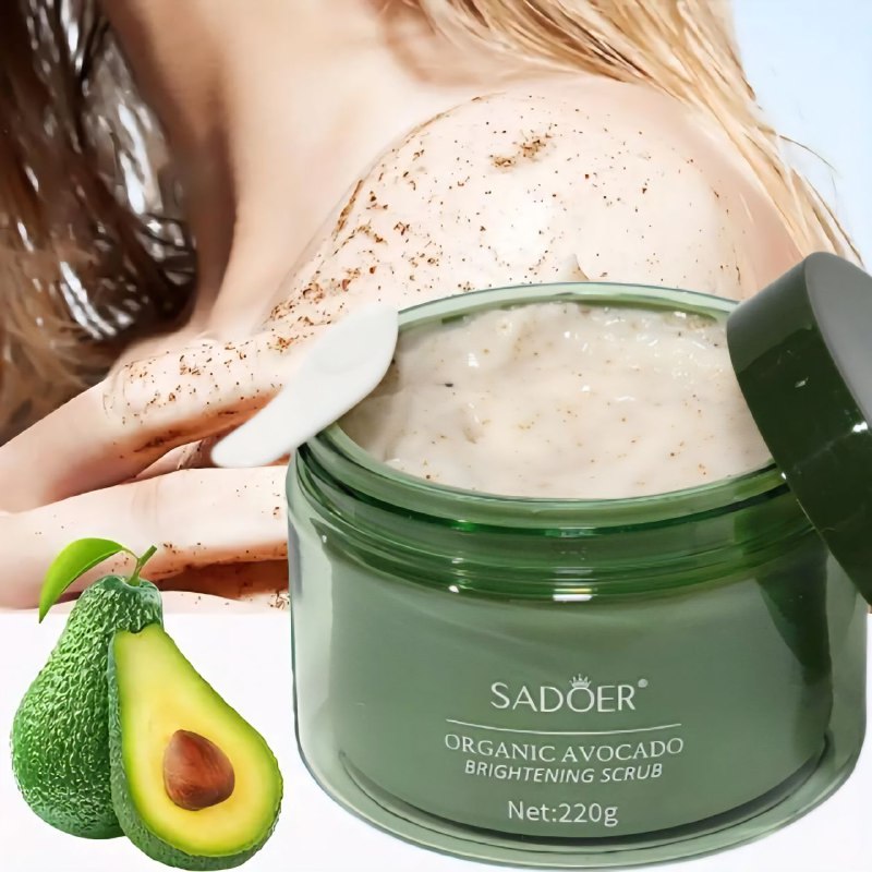 EXFOLIANTE CORPORAL PURIFICANTE CON EXTRACTO DE AGUACATE SADOER 220G