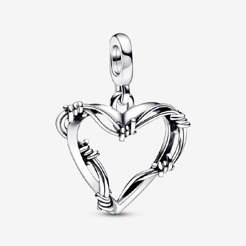 PCHARM4074 FORMA CORAZON PANDORA PLATA 9.25