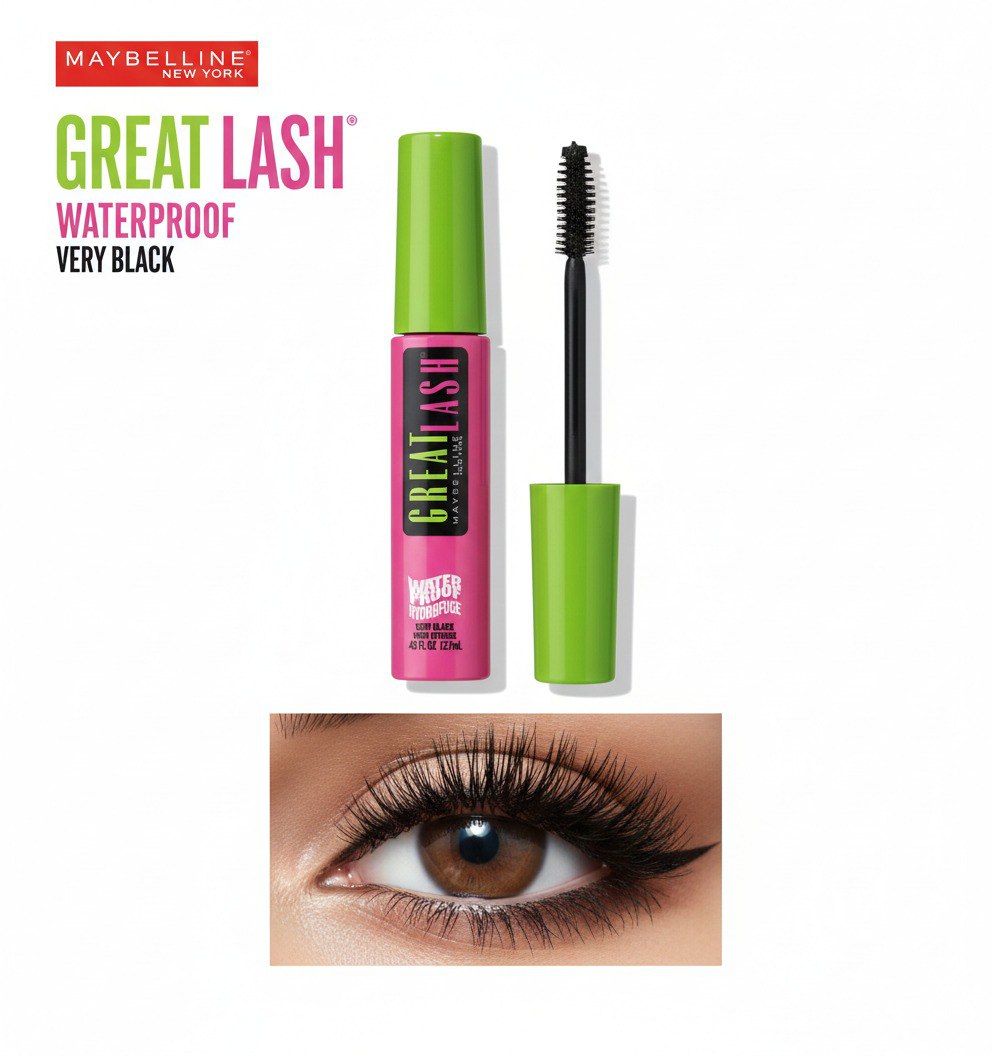 RIMEL IMPERMEABLE MAYBELLINE NEW YORK GREATLASH 12.7ML