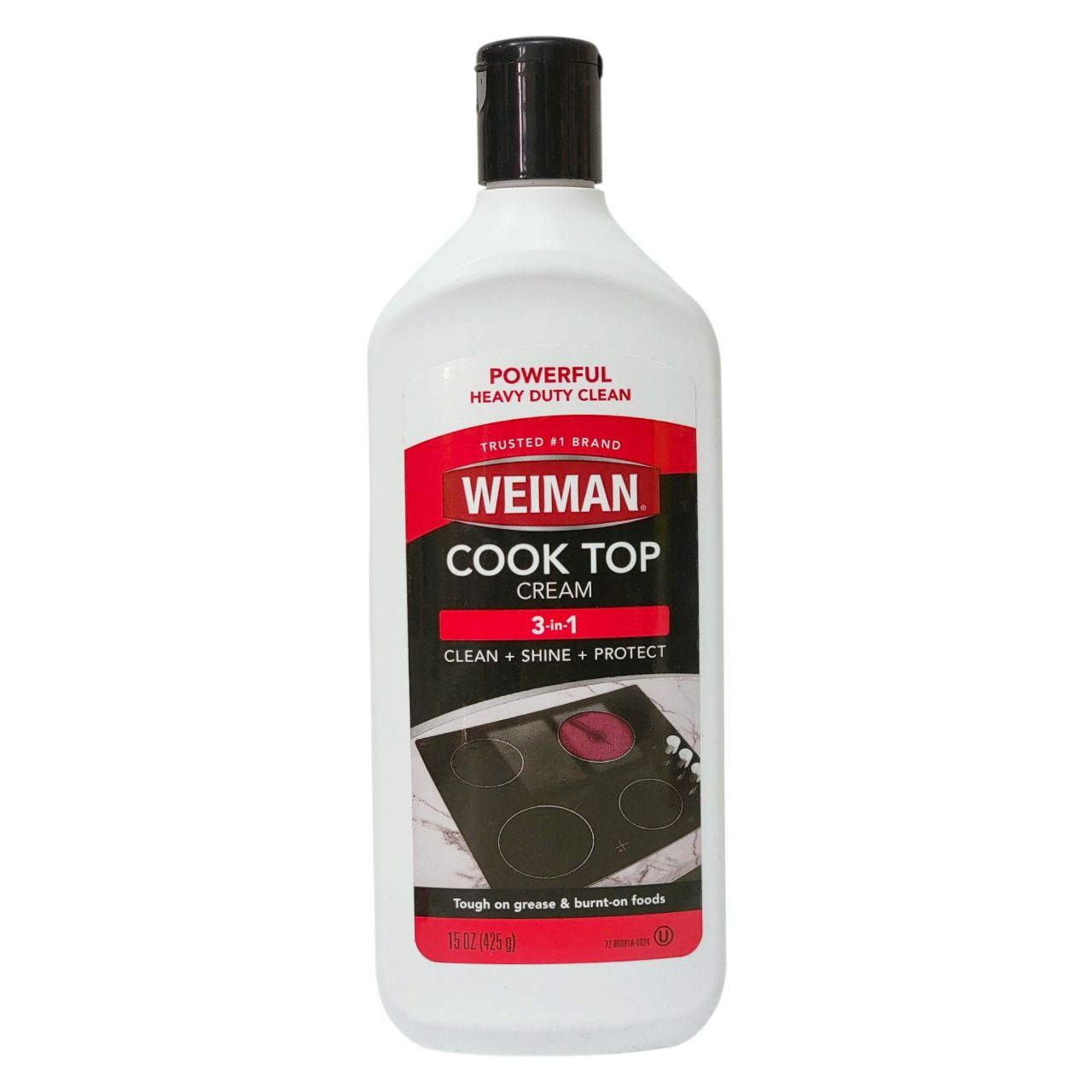 LIMPIADOR EN CREMA PARA ESTUFAS DE VIDRIO O CERÁMICA WEIMAN 425G