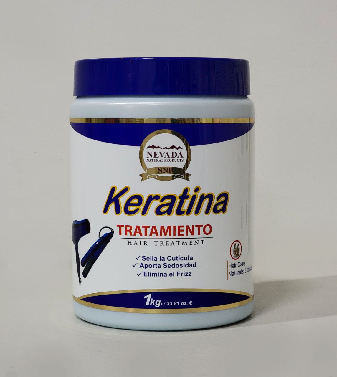 TRATAMIENTO CAPILAR DE KERATINA HIDRATANTE NEVADA 1KG