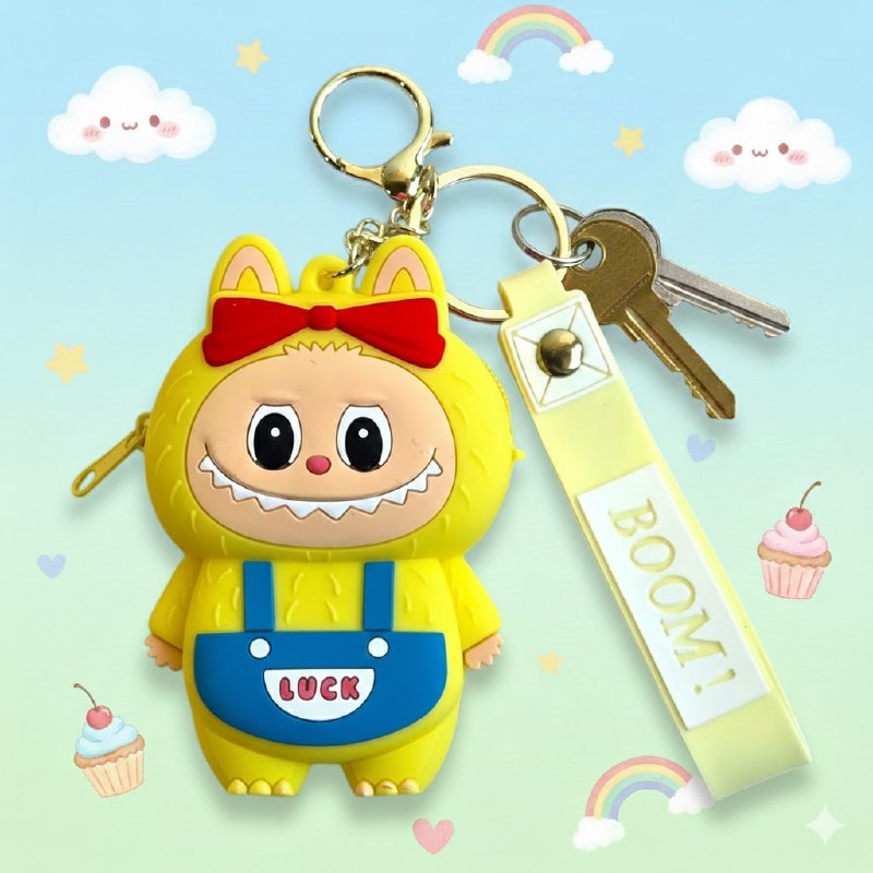 LLAVEROS DE LABUBU, 5 ESTILOS DISPONIBLES