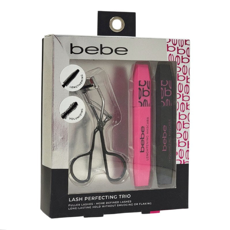 SET DE RIMEL CON RIZADOR DE PESTAÑAS 3PCS BEBE 5MLX2