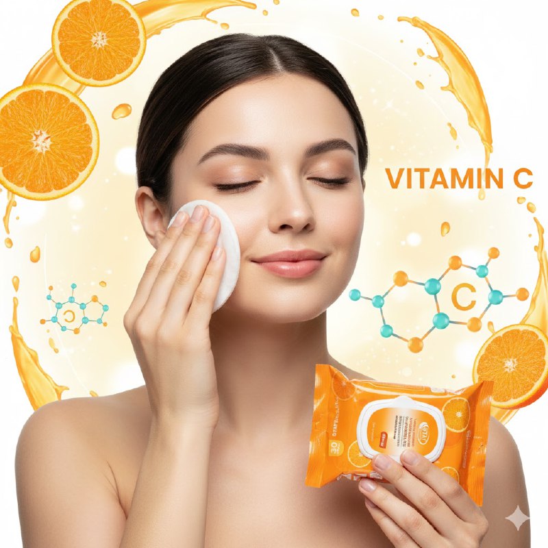 TOALLITAS HUMEDAS FACIALES DE VITAMINA C Y ACIDO HIALURONICO HIDRATANTES STAY BEAUTIFUL 30UND