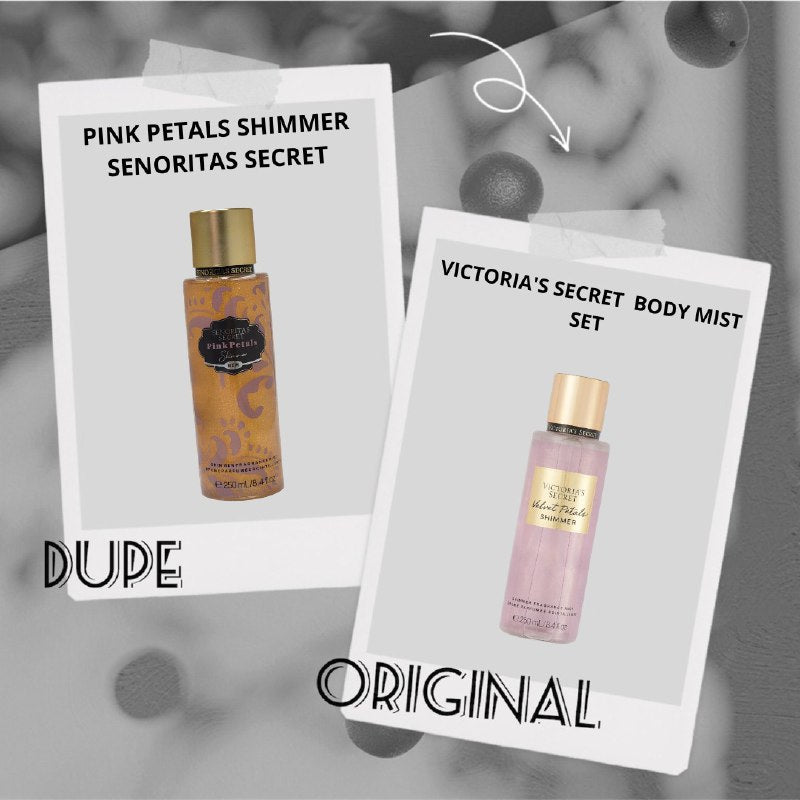 SPLASH PINK PETALS SHIMMER SENORITAS SECRET 250ML (M) (AROMA SIMILAR VS VELVET PETALS SHIMMER)