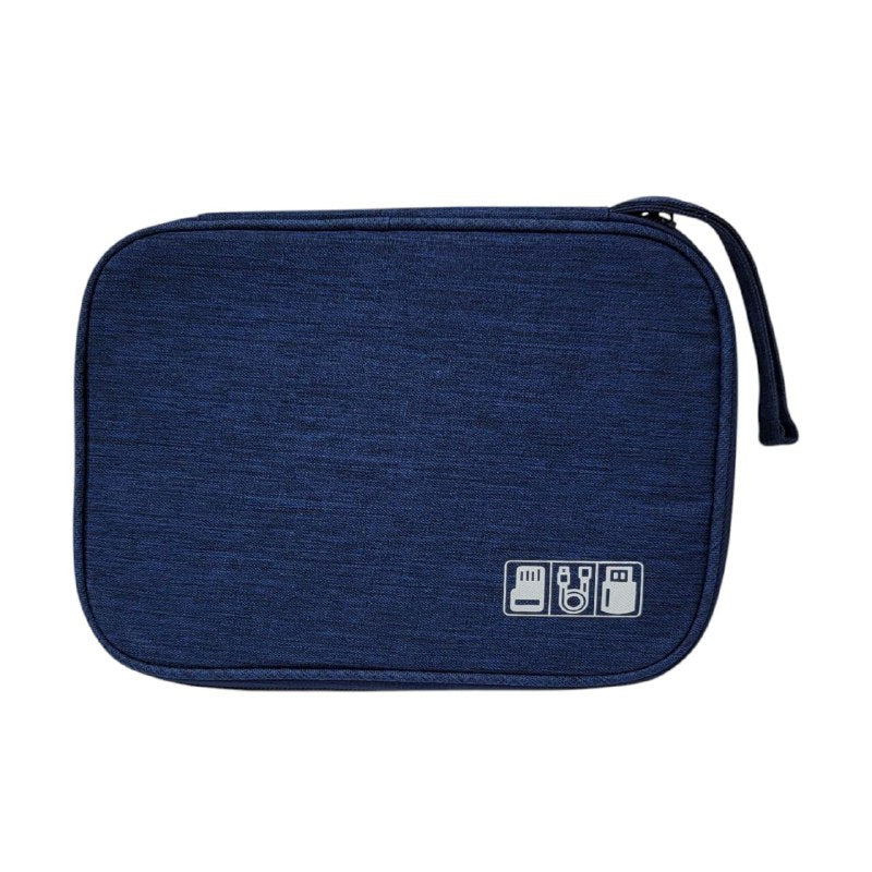 BOLSO ECONOMICO ORGANIZADOR DE CABLES O RELOJ IMPERMEABLE 4 COLORES TABU 25X19X2CM