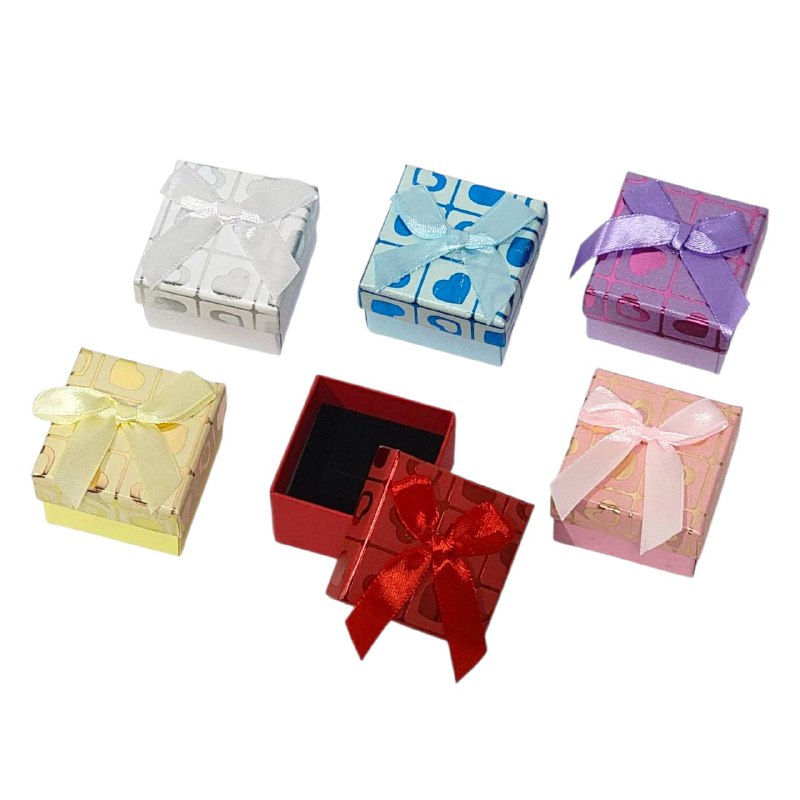 CAJA DE REGALO PARA ANILLO 4X4CM