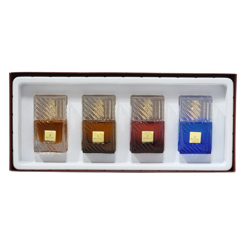 SET MINI MYSTICAL EDP 30MLX4 (H) (AROMA SIMILAR A LATTAFA KHAMRAH BUKHAN)