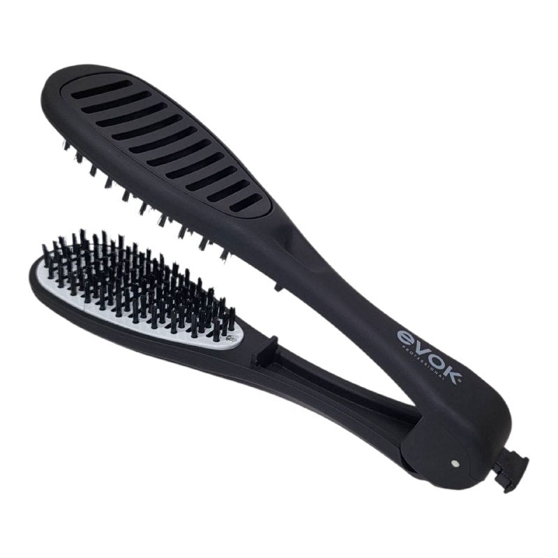 CEPILLO TERMICO ALISADOR PARA EL CABELLO, CEPILLO DOBLE CABEZA PARA AL