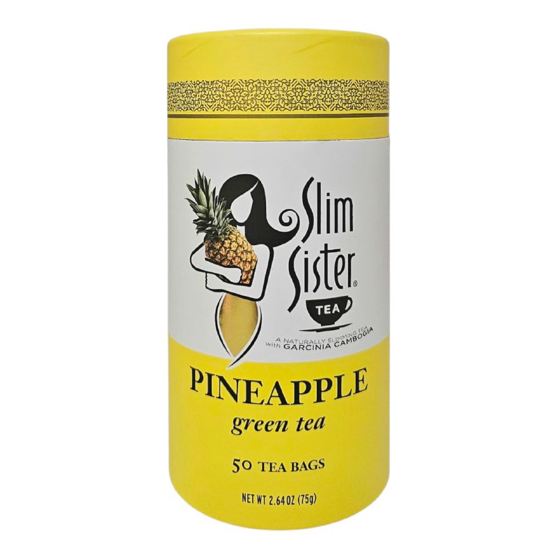 TE VERDE DE PIÑA INFUSION ADELGAZANTE NATURAL CON GARCINIA CAMBOGIA QUE APOYA LA DIGESTION SLIM SISTER 50UND