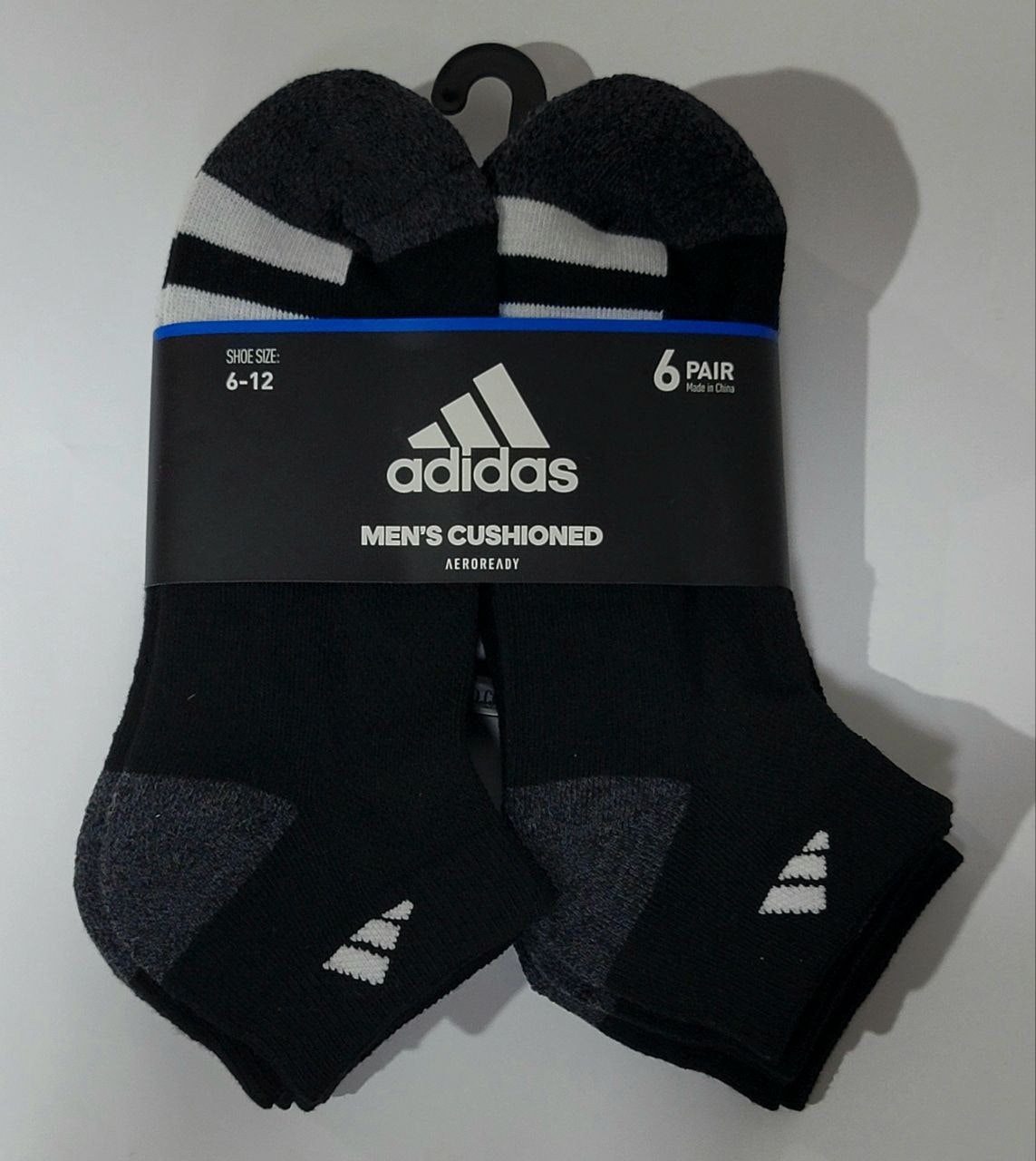 CALCETA TOBILLERA ORIGINAL ADIDAS 6 PARES