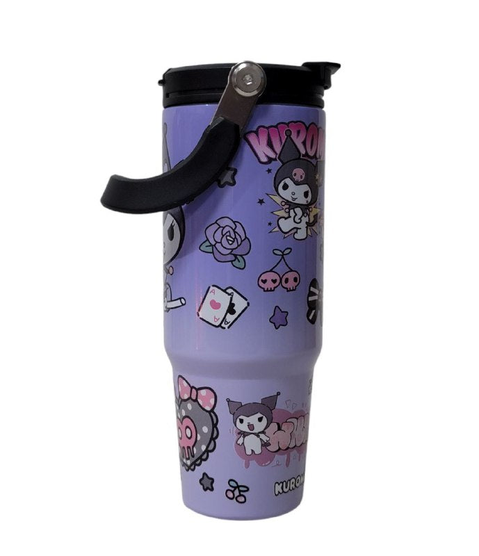 TERMO DE ACERO INOXIDABLE KUROMI 900ML