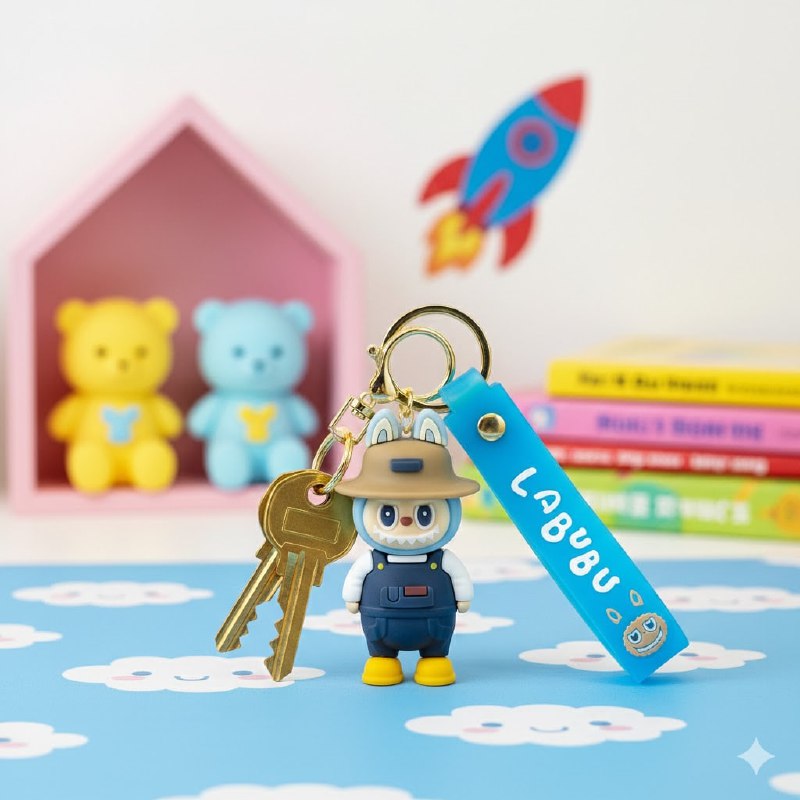 LLAVEROS DE LABUBU, 6 ESTILOS DISPONIBLES