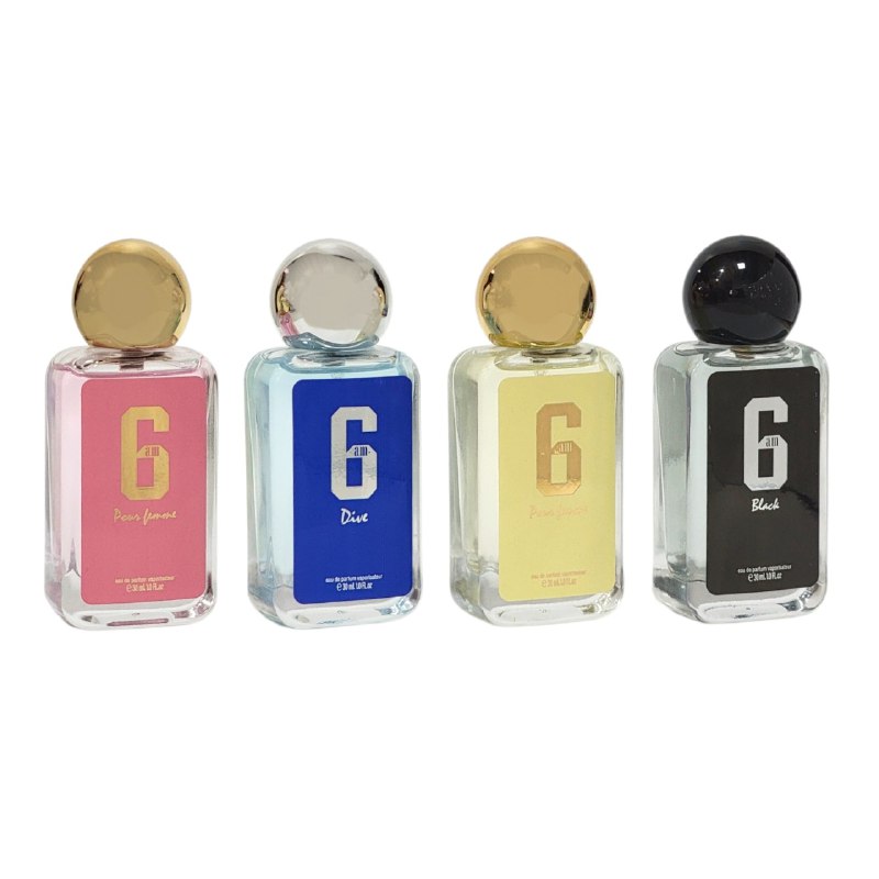SET MINI 6AM PERFUME COLLECTION EDP 30MLX4 (U) (AROMA SIMILAR A 9PM AFNAN)