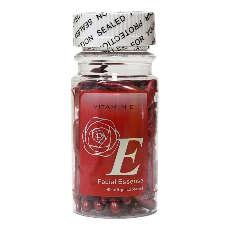 SUERO FACIAL EN CAPSULAS DE ESENCIA DE VITAMINA E SUAVIZANTE, DEJA LA PIEL SUAVE, TERSA Y RADIANTE ANTIENVEJECIMIENTO FACIAL ESSENSE