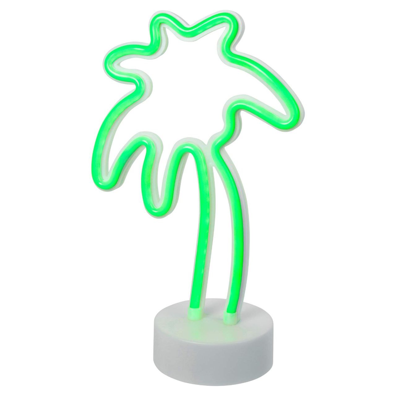 LUZ LED, EN FORMA DE PALMERA COLOR VERDE