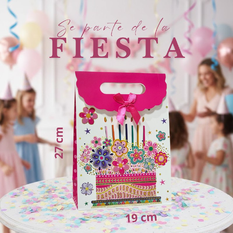 BOLSA DE REGALO MEDIANO 19X27CM