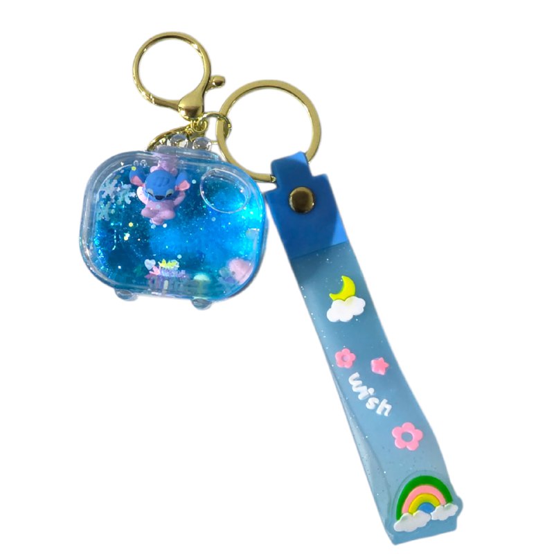 LLAVEROS DE ARENA MOVEDIZA LIQUIDA, 6 ESTILOS DISPONIBLES