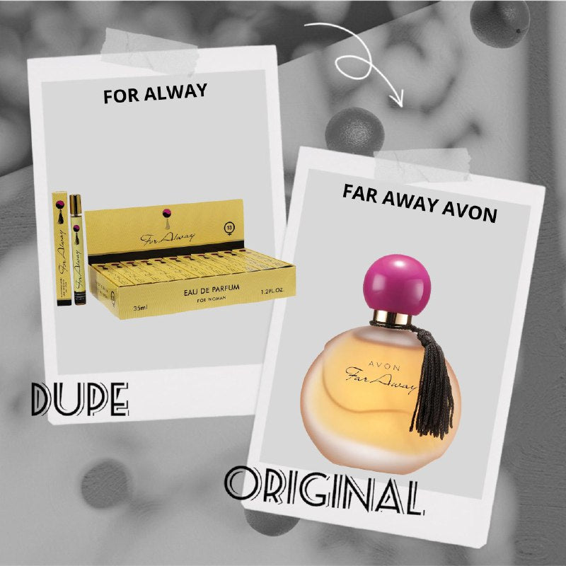 PERFUME EN TUBO PARA DAMA FOR ALWAY 13 EDP 35ML (M) (AROMA SIMILAR AVON FAR AWAY)