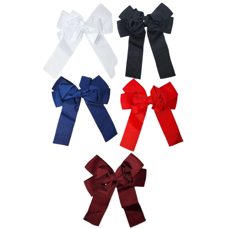 GANCHO PARA EL CABELLO DE MOÑO, PINZAS FUERTES EN PAQUETE DE 12UND 14X17CM