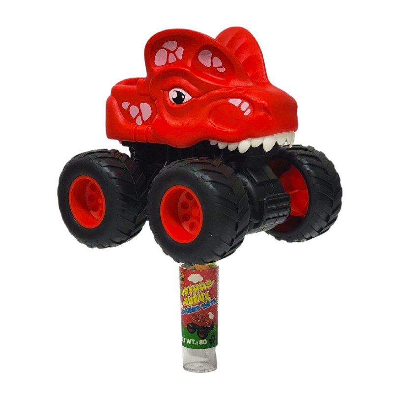 COMIDA DULCES CON JUGUETE CARRO DINOSAURIO DVS DIPROVISA 8G