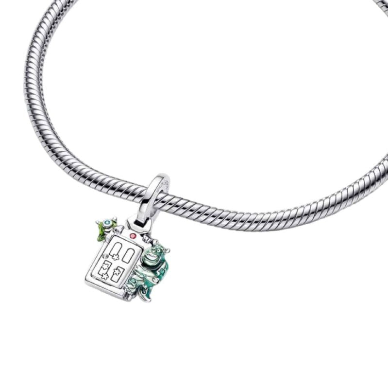 PCHARM4049$1  FORMA DE MONSTER INC PANDORA PLATA 9.25