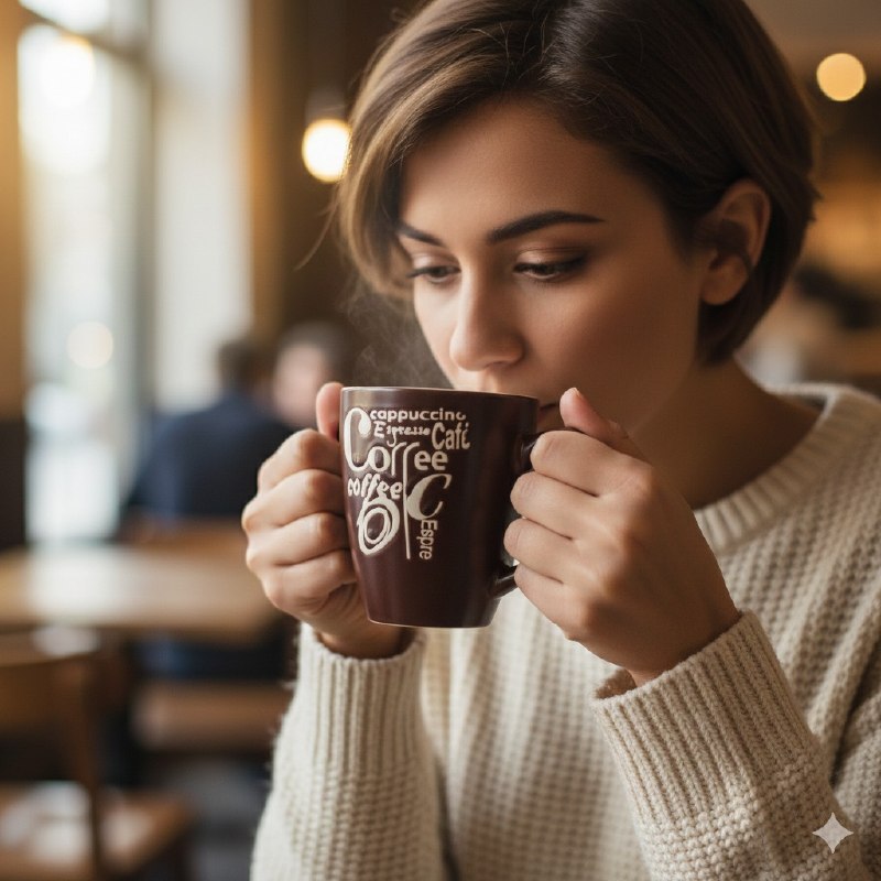 TAZAS DE CERAMICA DE ALTA RESISTENCIA CON ACABADO BRILLANTE Y DISEÑO ERGONOMICO 9CM