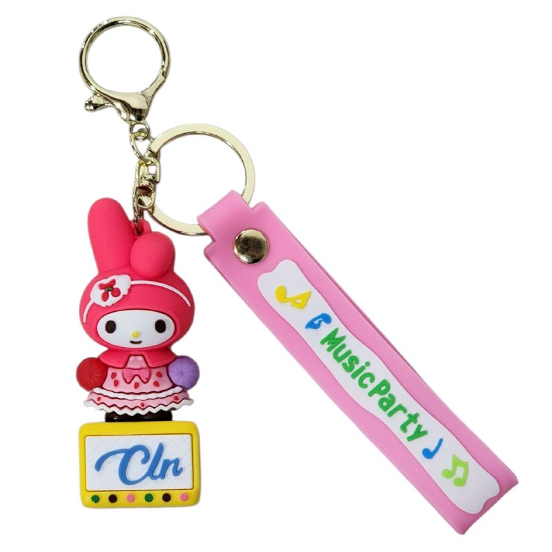 LLAVEROS DE MY MELODY Y KUROMI 6 ESTILOS DISPONIBLES