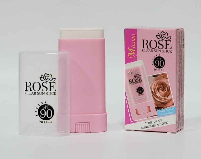 PROTECTOR SOLAR EN BARRA SPF 90 PA HIDRATANTE SUAVE MLUNDO ROSE