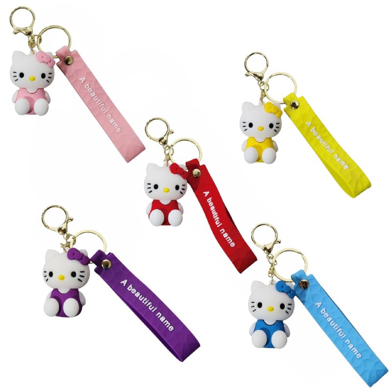LLAVEROS DE HELLO KITTY 5 ESTILOS DISPONIBLES