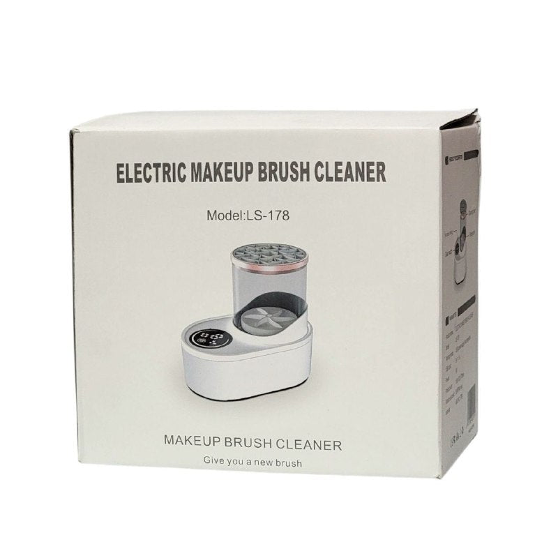 MAQUINA LIMPIADORA DE BROCHAS DE MAQUILLAJE ELECTRICO, LAVADORA DE BROCHAS POTENCIA 6W ELECTRIC MAKEUP BRUSH CLEANER