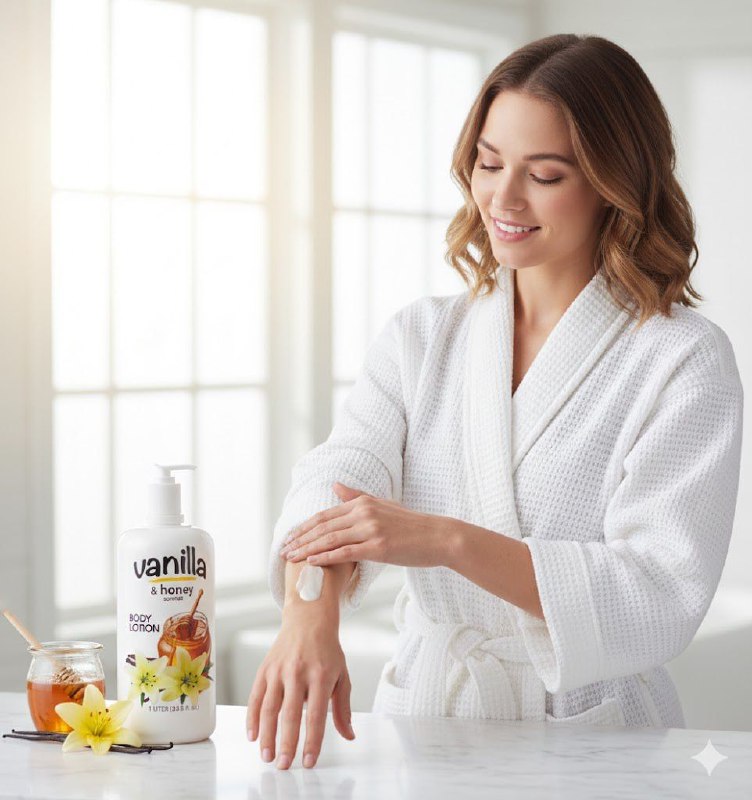 CREMA CORPORAL DE ESENCIA DE VAINILLA Y MIEL HUMECTANTE REVITALIZANTE VANILLA 1L