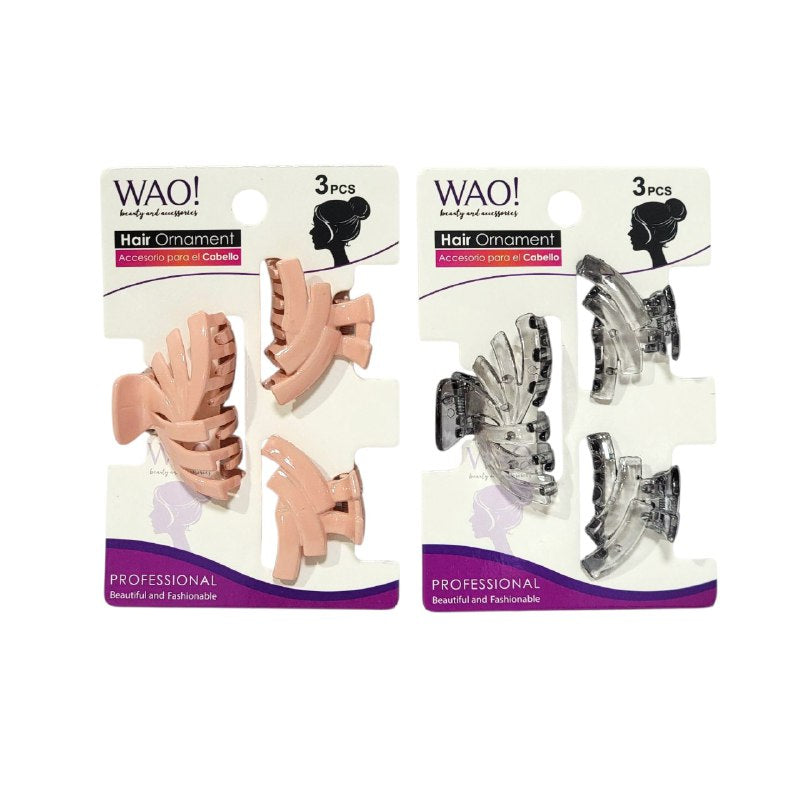 GANCHO PARA EL CABELLO DISEÑO ELEGANTE WAO 3UND, 6 ESTILOS