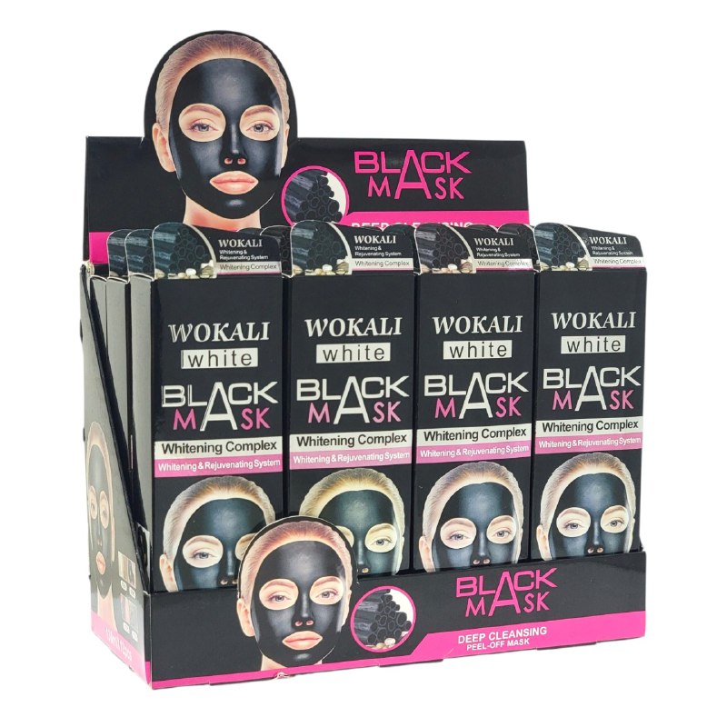 MASCARILLA FACIAL NEGRA, BLANQUEADORA Y REJUVENECEDOR, ALTA CALIDAD, APARIENCIA JUVENIL FRUIT OF THE WOKALI 130ML