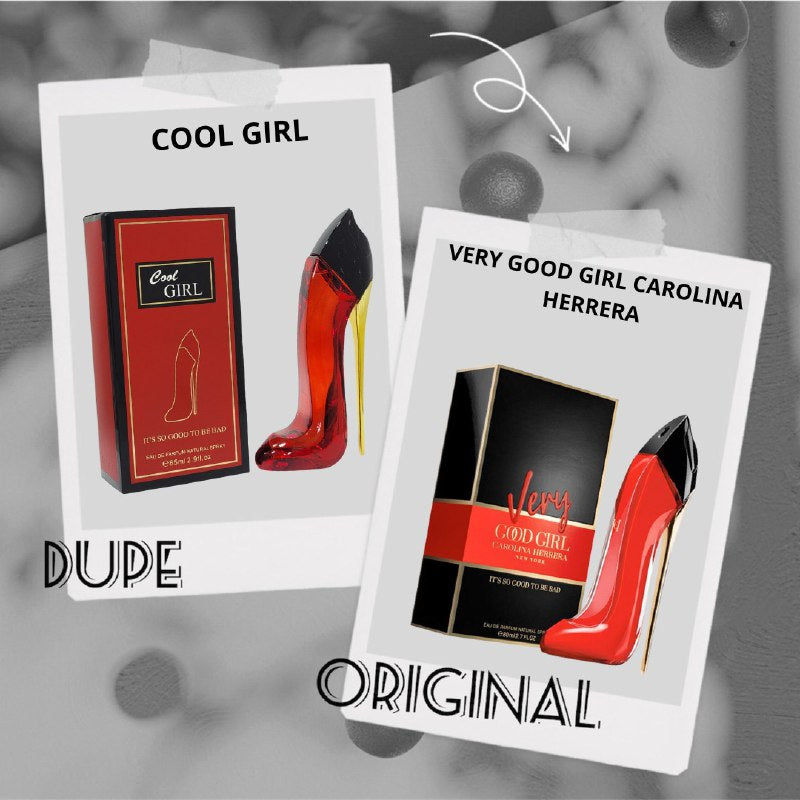 COOL GIRL ITS SO GOOD TO BE BAD 85ML (M) (AROMA SIMILAR CAROLINA HERRERA GOOD GIRL VERY)