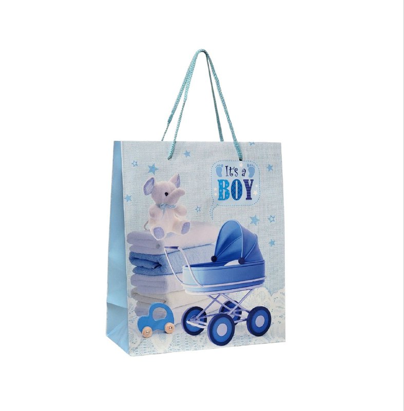 BOLSA DE REGALO BABY SHOWER PEQUEÑA 18X8X21.5CM