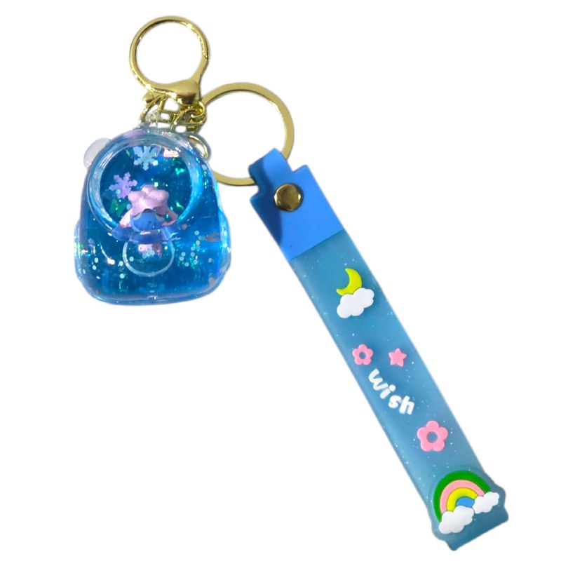 LLAVEROS DE ARENA MOVEDIZA LIQUIDA, 6 ESTILOS DISPONIBLES