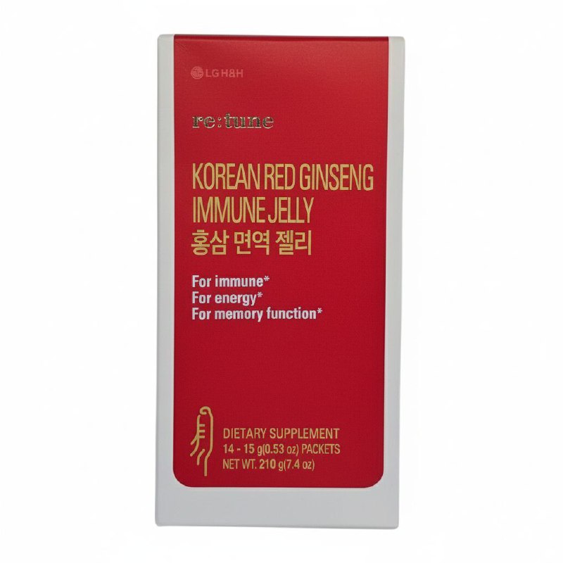 VITAMINAS BEBIBLES COREANAS DE GINSENG SUPLEMENTO DIETETICO QUE AYUDA LA INMUNIDAD, ENERGIA Y MEMORIA LG H&H 210G