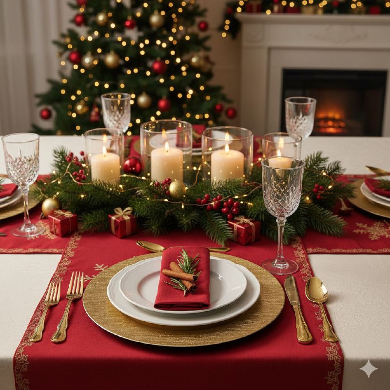 PLATO DE CARGA DECORATIVO NAVIDEÑO DORADO DE PLASTICO 33X33CM