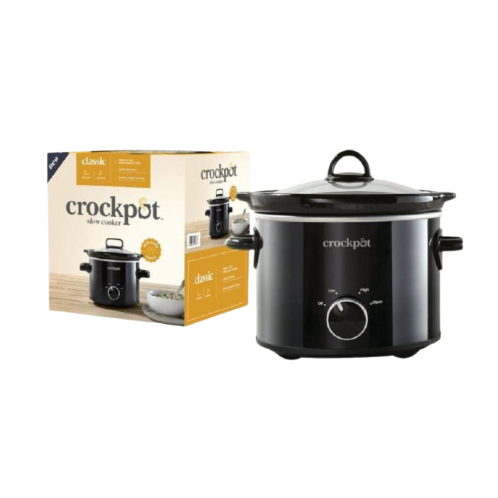 MAQUINA CROCKPOT OLLA DE COCCIÓN LENTA 2 CUARTOS(2 PERSONAS)