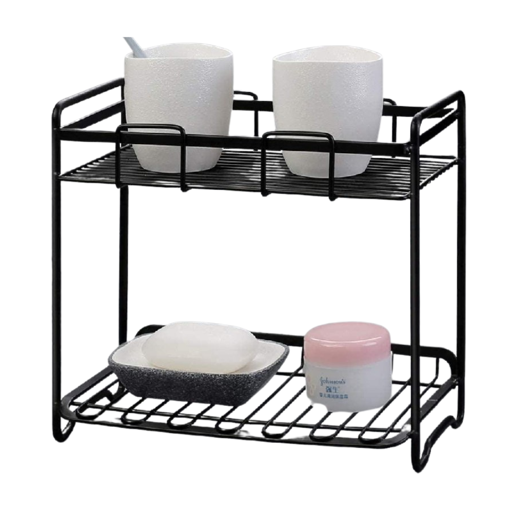 ORGANIZADOR ESTANTE  COCINA 2 NIVELES PARA BAÑO