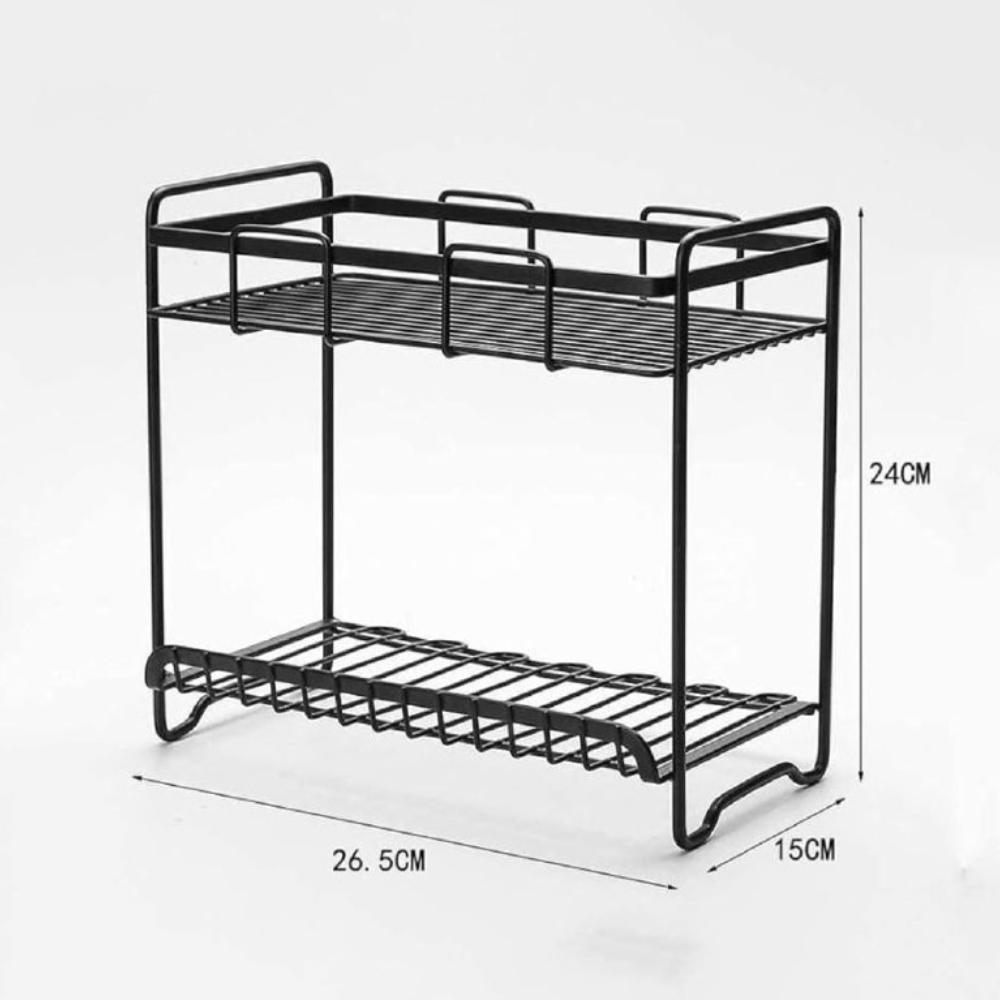 ORGANIZADOR ESTANTE  COCINA 2 NIVELES PARA BAÑO