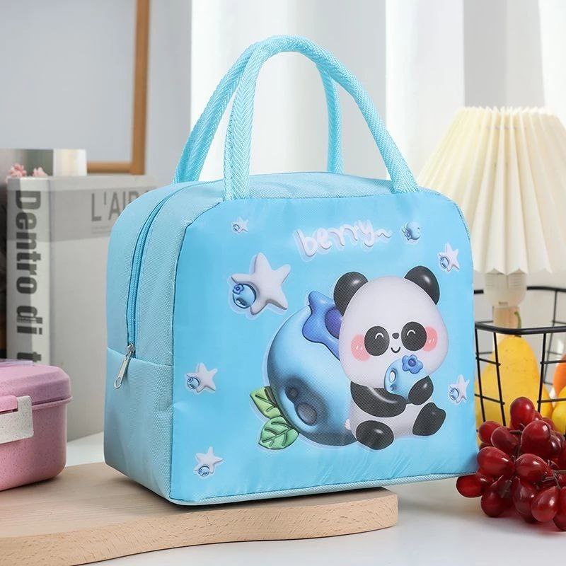 LONCHERA TERMICA PARA NIÑOS, PRACTICA Y DIVERTIDA 4 DISEÑOS 23X18CM