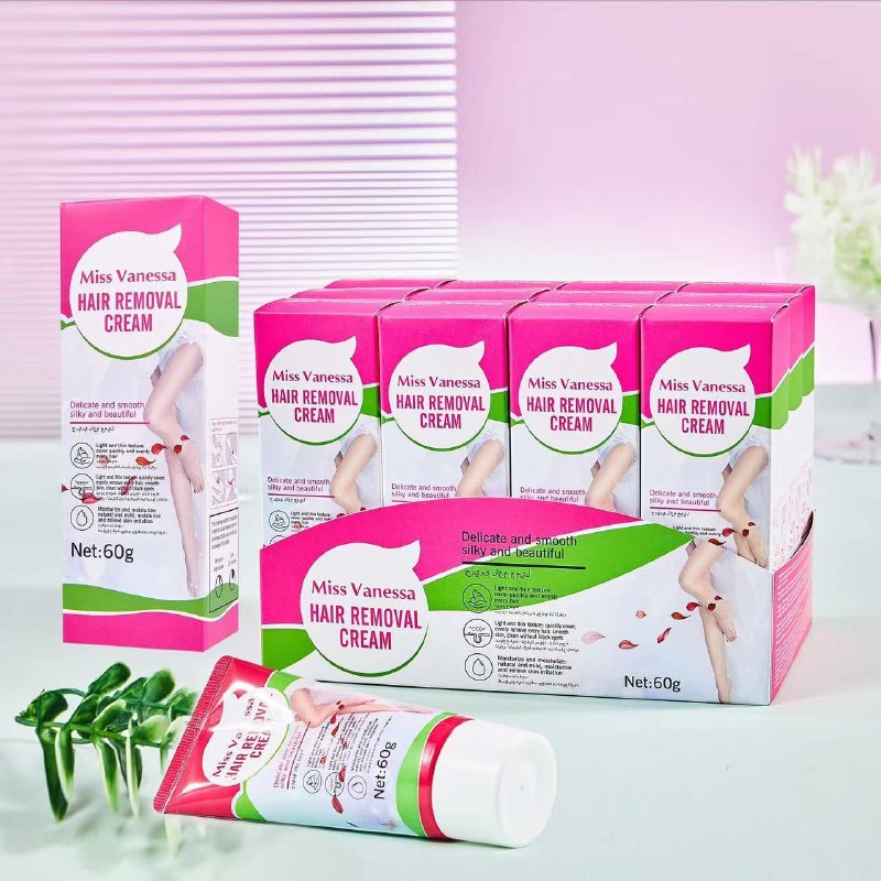 CREMA CORPORAL DEPILADORA DE ACCION ULTRA RAPIDA MISS VANESSA 60G