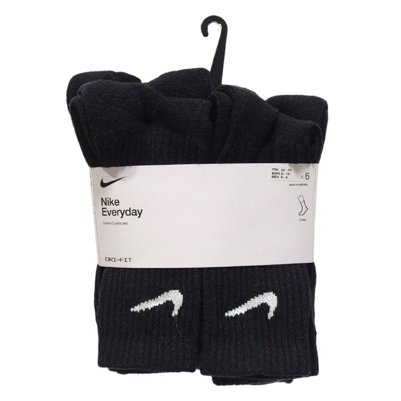 CALCETA ALTA ORIGINAL NIKE 6 PARES SIZE 6-10