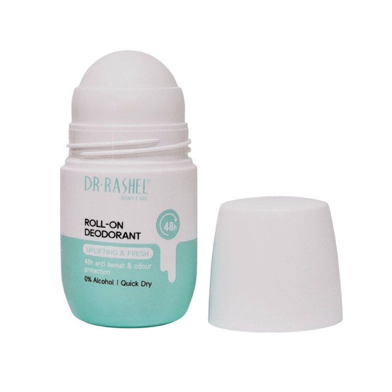 DESODORANTE ROLL ON, ESTIMULANTE Y FRESCO, PROTECCION CONTRA EL SUDOR QUE DA FRESCURA 48H DR RASHEL 50ML
