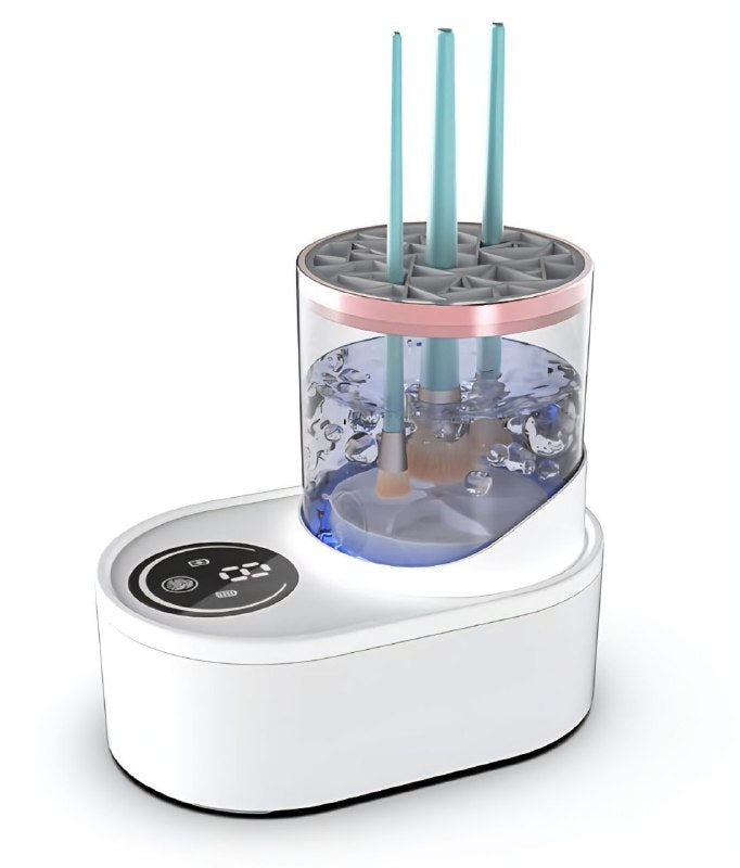 MAQUINA LIMPIADORA DE BROCHAS DE MAQUILLAJE ELECTRICO, LAVADORA DE BROCHAS POTENCIA 6W ELECTRIC MAKEUP BRUSH CLEANER